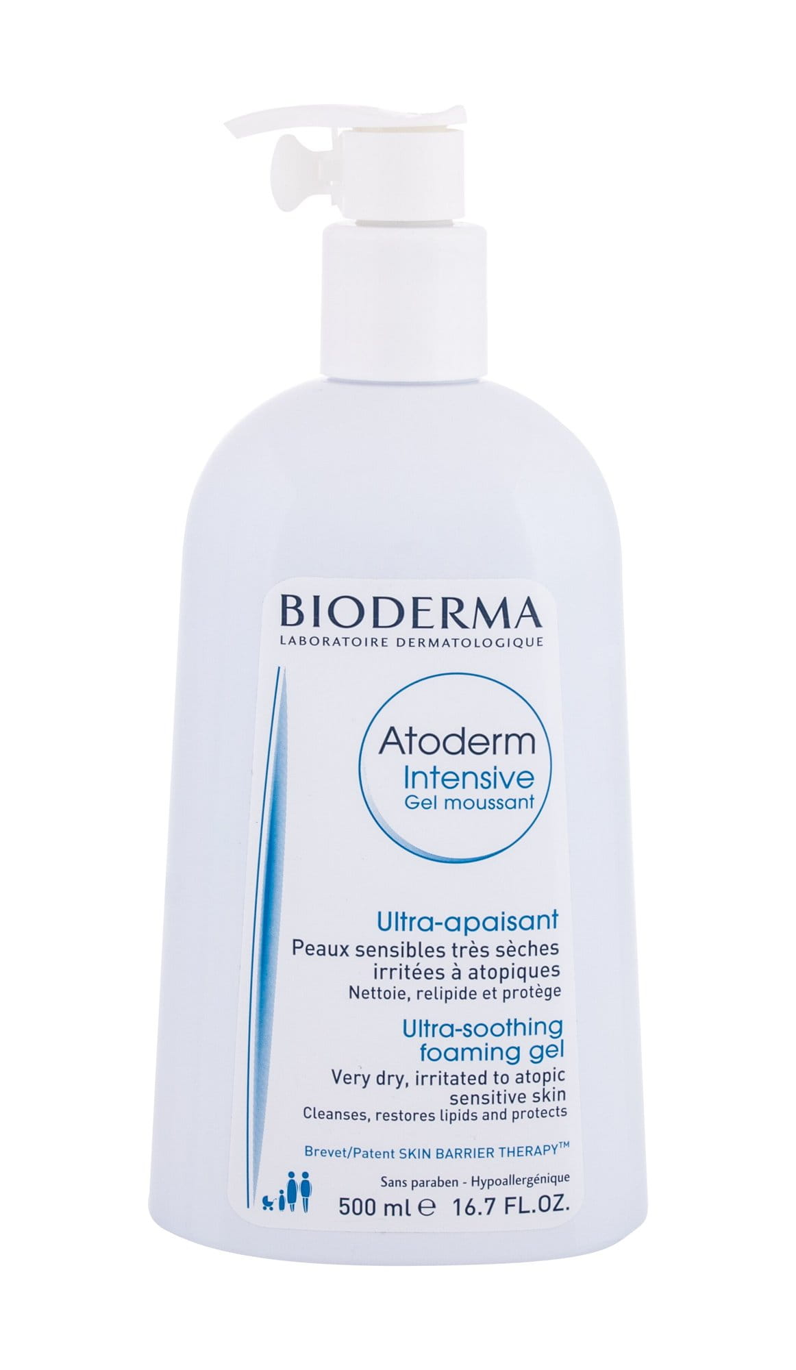 BIODERMA Atoderm Intensive Ultra-Soothing Foaming Gel U Żel pod prysznic 500ml-263612